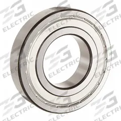 SKF Radial Ball Bearing: 6204, 20 mm Bore, Dbl Shield, 47 mm OD, 14 mm Outer Ring Wd, Alloy Steel (MPN 6204 2ZNR JEM). Key specifications — System of Measurement: Metric; Bearing Industry Number: 6204.