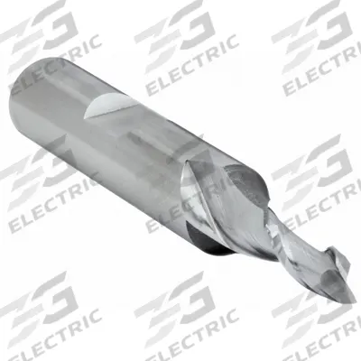 CLEVELAND Square End Mill: High Speed Steel, 2 Flute, 3/16" Mill Dia, 1-1/4" LOC - General Purpose High-Speed Steel Square End Mills