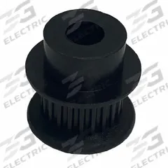 DAYTON Timing Pulley: Modified Curvilinear, Fixed, For GT Timing Belt Section, For 6 mm Belt Wd (MPN 22-2P06MDFP6). Key specifications — Brand: DAYTON; Finish: Plain; For Belt Series: Powerhouse®.