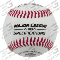 CHAMPION SPORTS Baseball Set: White, Leather, NFHS/NOCSAE/SEI (MPN olbpro). Key specifications — attr990868: NOCSAE; attr990861: Leather; attr993180: CHAMPION SPORTS; attr990855: White.