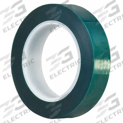 TAPECASE Film Tape: 3/4 in Wd, 72 yd Lg, 3.3 mil Thick, Polyester Film, Silicone - High-Temperature Film Masking Tape
