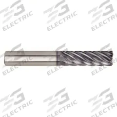 APPROVED VENDOR Corner Radius End Mill: Carbide, AlTiN Coated, 5 Flute, 1/4" Mill Dia, 1/8" LOC (MPN 205201)