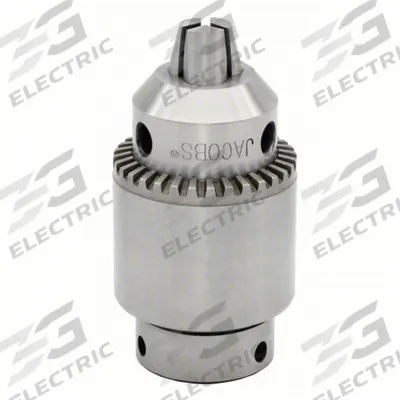 JACOBS Drill Chuck: JT33, 3/64 in to 1/2 in Capacity - Taper-Mount Keyed Drill Chucks
