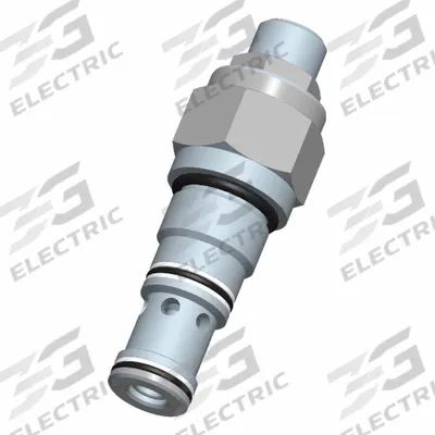 BUCHER HYDRAULICS Cartridge Valve: Screw-In, Screwdriver Adjustment, C12-25 Valve Cavity Size - Counterbalance Cartridge Valves
