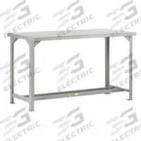 LITTLE GIANT Workbench: Fixed Ht, 72 in x 30 in, Gray, No Additional Components, Steel (MPN WST1-3072-36). Key specifications — Included Components: No Additional Components; Brand: LITTLE GIANT; Color: Gray.