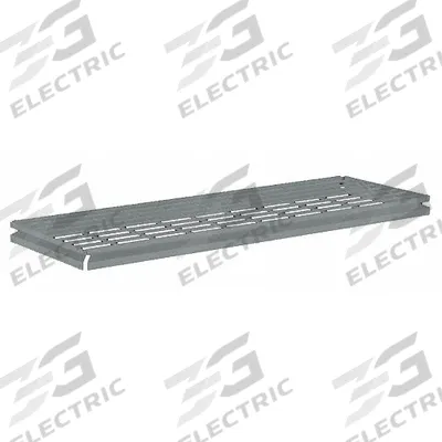 TENNSCO Shelf: 36 in x 18 in, 1,000 lb Load Capacity, Steel, 5 ga Decking, Gray - Wire Decking Shelf Kits for Boltless Shelving