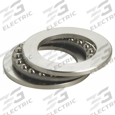 TRITAN Ball Thrust Bearing: EW7/8, 7/8 in Bore Dia, 1 1/2 in Outside Dia, 0.375 in Overall Wd - Separable Flat-Race Ball Thrust Bearings