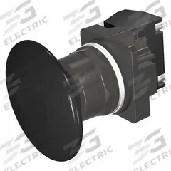 SIEMENS Mushroom Head Push Button: Non-Illuminated, Mushroom Head Profile, Non-Metallic, 30 mm, 1NO (MPN 52BM9V1K). Key specifications — Brand: SIEMENS; Action: Momentary; Series: Class 52; Terminal Connection: Pressure Plate; Push Button Material Type: Non-Metallic.