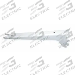 APPROVED VENDOR Shelving Bracket: Double, 3/4 in x 8 1/2 in x 3 9/16 in, Powder Coated, 16 ga Gauge (MPN 1WDR9). Key specifications — Product Type: Shelf Bracket; Color: White; For Display Type: Double Slotted Standards; Material: Steel; Brand: APPROVED VENDOR; Finish: Powder Coated.