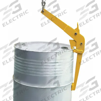 Dayton Drum Lifter: For 30 gal/55 gal Drum Capacity, Metal, 1,100 lb Wt Capacity - Drum Lifting Hooks