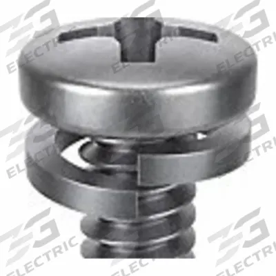 SEMS Screw: Split Lock, #4-40 Thread Size, 1/8 in Lg, Stainless Steel, Passivated - Machine Screws with Split Lock Washers