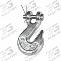 DAYTON Grab Hook: 2,600 lb Working Load Limit, 43 Hook Grade, Carbon Steel, 3/4 in Material Thick (MPN 844G54). Key specifications — Brand: DAYTON.