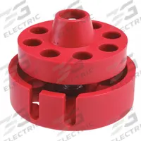 BRADY Cable Lockout: Twist Lock, Red, Cable Not Included, 122247. Key specifications — Body Material: Nylon; Includes Cable: No; Brand: BRADY; Includes Cable_Table: Cable Not Included.