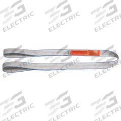 LIFT-ALL Web Sling: Type 3, Polyester, 7 ft Sling Lg, 8 1/2 in Eye Lg, 2 Plies (MPN EE2801TFX7). Key specifications — Sling Type: Type 3; Brand: LIFT-ALL; Color: Silver/Blue; Tag Type: Standard Tag.