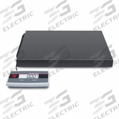 OHAUS Shipping Scale: 150 lb Wt Capacity - Imperial, 15 3/4 in Weighing Surface Dp - Shipping Scales with Remote Indicator