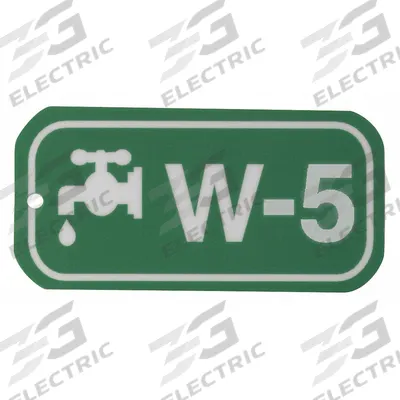 BRADY Lockout Tag: None/ No Header, W-5, Polystyrene, English, Plastic, Holes (MPN 105688) - Safety