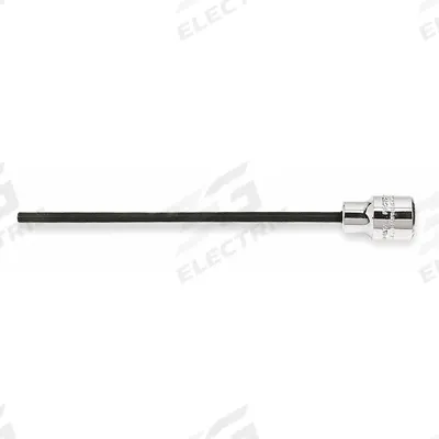 PROTO Socket Bit: 1/2 in Drive Size, Hex Tip, 17 mm Tip Size, 7 1/8 in Overall Lg - Hex Bit Sockets
