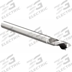 WIDIA HANITA Square End Mill: Carbide, 2 Flute, 3/16" Mill Dia, 1/4" LOC, 2-1/4" OAL (MPN 2AN9E05001SZT UNCOATED)