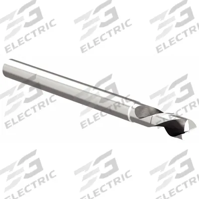WIDIA HANITA Square End Mill: Carbide, 2 Flute, 3/16" Mill Dia, 1/4" LOC - Reduced-Neck Carbide Square End Mills for Aluminum