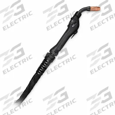 MILLER ELECTRIC Push-Pull Gun: XR-Aluma-Pro, Water-Cooled, 400 A, 1/16 in, 15 ft Cable Lg - Miller Push-Pull Guns