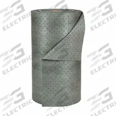 BRADY SPC ABSORBENTS Sorbent Roll: Gray, Polypropylene, 150 ft Roll Lg, 30 in Roll Wd, Box (MPN MRO350). Key specifications — Brand: BRADY SPC ABSORBENTS; Material: Polypropylene.