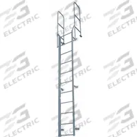 COTTERMAN Fixed Ladder: 15 ft Overall Ht, 20 in Overall Wd, Steel, 300 lb Load Capacity, 12 Rungs (MPN F12W C1). Key specifications — attr1050722: COTTERMAN; attr1050760: Assembled; attr1083696: 1.