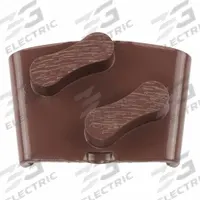 HUSQVARNA Grinding Tool: Medium, 50 Grit, Brown, 2 Segments, Concrete, Clockwise/Counterclockwise (MPN VARI-GRIND EZ M50 DS). Key specifications — attr81237: Brown; attr81244: Metal; attr122184: Grinding Tool; attr122180: Medium Concrete; attr81239: 970704502; attr122178: Bone; attr81227: HUSQVARNA.