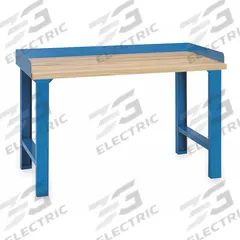 LISTA Workbench: Fixed Ht, Butcher Block, 72 in x 30 in, 1,000 lb Overall Load Capacity, Blue (MPN XSWB12-72BT/BB). Key specifications — Brand: LISTA.