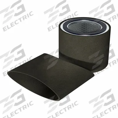 SOLBERG Replacement Pre-Filter: Foam, 9 3/8 in Overall Ht, 7 7/8 in Outside Dia - Air Filter Element Prefilters