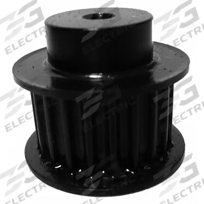 APPROVED VENDOR Timing Pulley: Modified Curvilinear, Plain, For GT Timing Belt Section - GT Section Plain-Bore Timing Pulleys with Hub