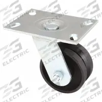 APPROVED VENDOR Plate Caster: Swivel, Iron, 4 in Wheel Dia, 2 in Wheel Wd, 5 5/8 in Mounting Ht (MPN 1NWD5). Key specifications — attr1100373: APPROVED VENDOR.