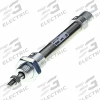 SMC Round Body Cylinder: 12 mm Bore, 50 mm Stroke, Non-Repairable, Stainless Steel, Basic Mounting (MPN C85E12-50). Key specifications — attr1122958: Rotating Rod; attr942235: Stainless Steel; attr942202: SMC; attr942209: Aluminum; attr942227: Basic; attr942243: C85.