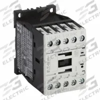EATON IEC Magnetic Contactor: Non-Reversing, 3 Poles, 3NO Contacts, 9 A, 24V AC Coil (MPN XTCE009B01T). Key specifications — Brand: EATON; Integrated Surge Suppression: Yes.