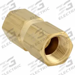 APPROVED VENDOR Piston Spring Check Valve: Piston, Inline Valve Body, 1/2 in Pipe Size, FNPT x FNPT (MPN CHK BRS 815-8F8F-B). Key specifications — Brand: APPROVED VENDOR.