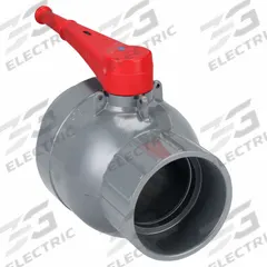 SPEARS Manual Two-Way Ball Valve: 6 in, PVC, Straight, Socket x Socket, 150 psi Max. Pressure (CWP) (MPN 2122-060). Key specifications — attr1008170: SPEARS; attr1017899: Tee.