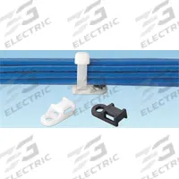 PANDUIT Anchor Mount Cable Tie Base: 0.2 in Slot Wd, 0.07 in Slot Ht, Natural, 0.37 in Wd, 100 PK (MPN TA1S8-C). Key specifications — For Use With: Miniature, Intermediate and Standard Cable Ties; Size: 0.74 in L x 0.37 in W x 0.19 in H; Color: Natural; Screw Mount Hole Size: #8; Brand: PANDUIT.