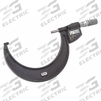 STARRETT Digital Outside Micrometer: 5 9/10 in to 6 89/100 in /150 mm to 175 mm, Inch/Metric - Micrometers with SPC Output