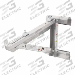 WERNER Ladder Jack: For Extension Ladders, 22.6 in Overall Lg, 375 lb Load Capacity - Max, Aluminum (MPN AC10-14-02). Key specifications — Brand: WERNER; Compatible Ladder Type: Extension Ladders; Material: Aluminum.