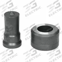 EDWARDS Metric Punch & Die Set: Edwards, 55 ton_65 ton_100 ton_120 ton Compatible Ironworker Size (MPN ED9-PDM24.5). Key specifications — attr67451: IW55 , IW65 , IW100, IW120; attr67489: Round; attr67463: 24.5 in; attr67447: ED9-PDM24.5; attr67456: Edwards; attr67443: EDWARDS; attr67472: 24.5 in Metric Punch & Die Set.