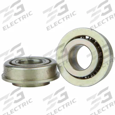 WJB BEARING Unground Radial Ball Bearing: UGF.250X6.875, 1/4 in Bore, 0.782 in Flange Dia - Unground Flanged Radial Ball Bearings