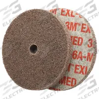SCOTCH-BRITE Unitized Wheel: 6 in Dia x 1/4 in W, 1/2 in Arbor Hole, Aluminum Oxide, Medium, XL-UW (MPN 7000045936). Key specifications — Series: XL-UW; Brand: SCOTCH-BRITE.
