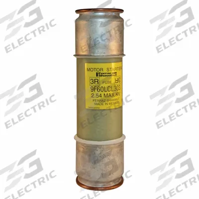 MERSEN Medium Voltage Fuses: 9F60 Series, R-Rated, 2.4 kV AC, 100 A, Gen Purpose - Fast-Acting & General-Purpose Cylindrical Fuses