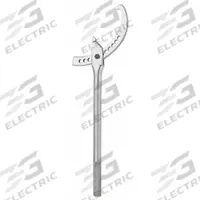 FACOM Hook Spanner Wrench: 220 mm to 324 mm, 25 in Overall Lg, 3/4 in Hook Thick, 20 mm Hook Dp (MPN FA-119.3/4). Key specifications — attr309823: 220 mm to 324 mm; attr309829: No; attr324942: FACOM.