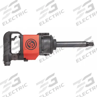 CHICAGO PNEUMATIC Air Impact Wrench: Compact, 3/4 in Drive, D-Handle, Square - D-Handle Air-Powered Impact Wrenches with Extended Anvils