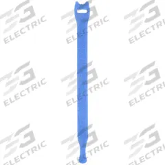 VELCRO BRAND Hook-and-Loop Cable Tie: 8 in Lg, 2.00 in, 0.75 in Wd, Nylon/Polypropylene, 900 PK (MPN 176040). Key specifications — Max. Bundle Dia.: 2.00 in; Material: Nylon; Color: Blue; Brand: VELCRO BRAND.