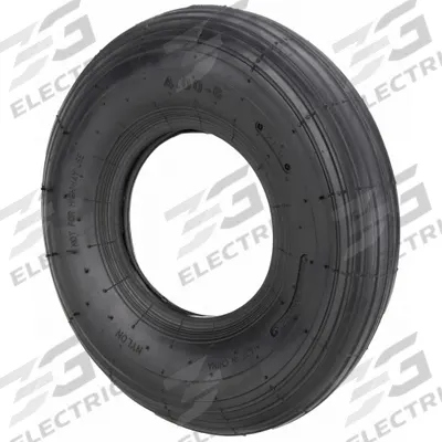 APPROVED VENDOR Replacement Tire: 3 13/16 in Tire Wd, Rubber, Ribbed, Inner Tube Tire - Replacement Tires