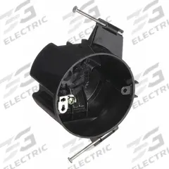 CANTEX Electrical Box: Polycarbonate, Nonmetallic Material & Nominal Size, Round, 1 Gangs (MPN EZ18CNGR). Key specifications — Brand: CANTEX; Bracket Style: Without Bracket; Clamp Style: NMSC.