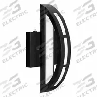 Wall lantern, 450 lumens, (2700K-3000K-3500K-4000K-5000K): Black, 450 lm, 2700K, 90 CRI, 120V AC (MPN SCONCERDDTD1A450S8SC3BL/63472). Key specifications — Voltage: 120V AC; Brand: SYLVANIA; Color Temperature: 2700K; Housing Finish/Housing Color (Broad): Black.
