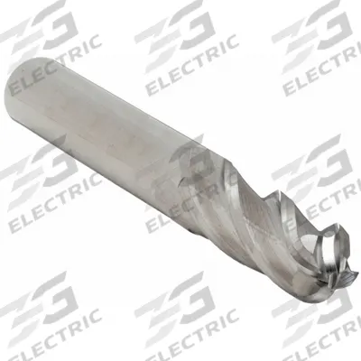 APPROVED VENDOR Ball End Mill: Carbide, 4 Flute, 3/16" Mill Dia, 3/4" LOC, 2-1/2" OAL (MPN 226-001012) - General Purpose Carbide Ball End Mills
