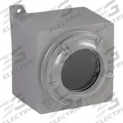 HUBBELL KILLARK Hazardous Location Enclosure: Enclosure and Lens Cover, 4 in x 6 in x 5 in, Screws (MPN GRB-275L). Key specifications — Brand: HUBBELL KILLARK; Closure Method: Screws.
